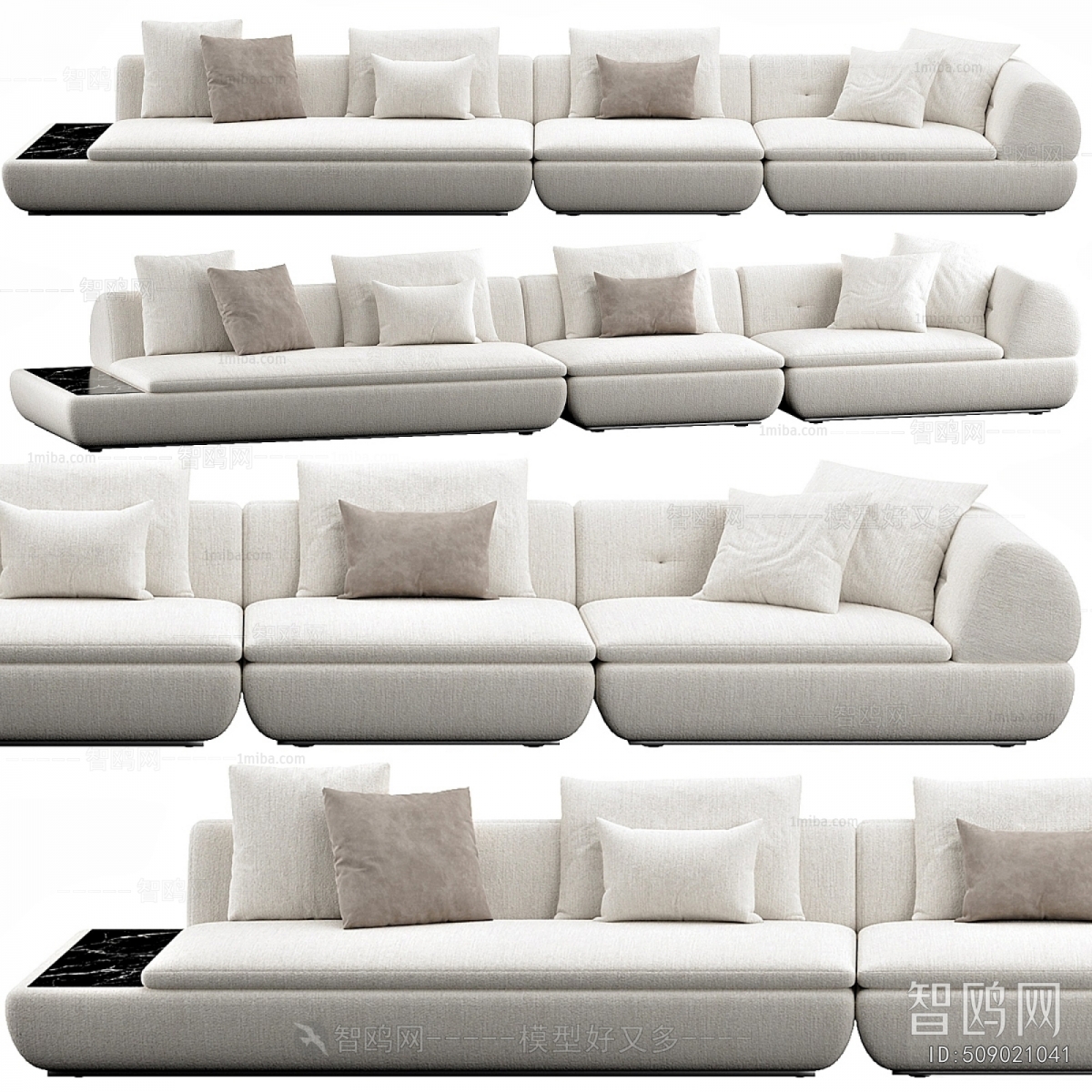 Modern Multi Person Sofa