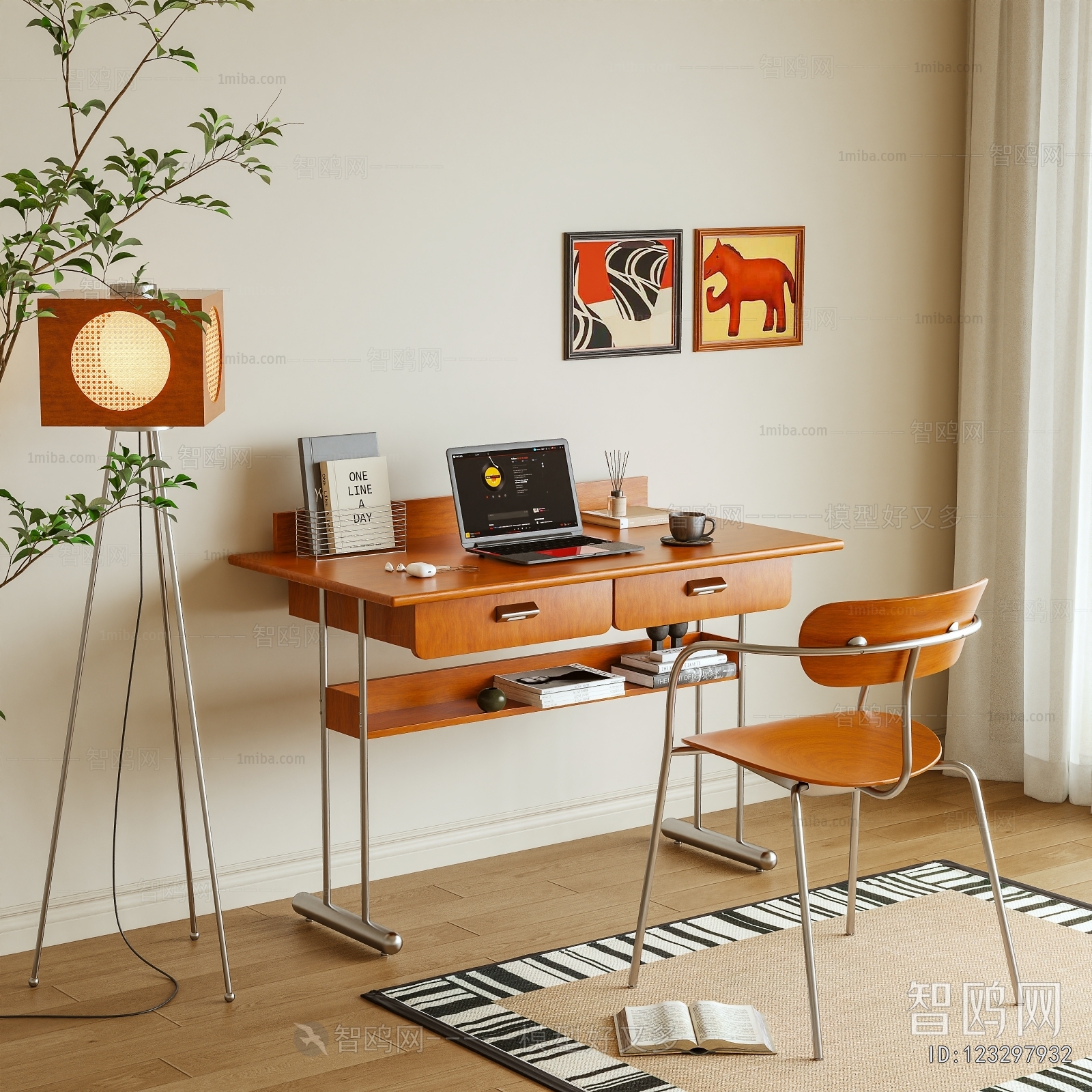 Modern Computer Desk And Chair