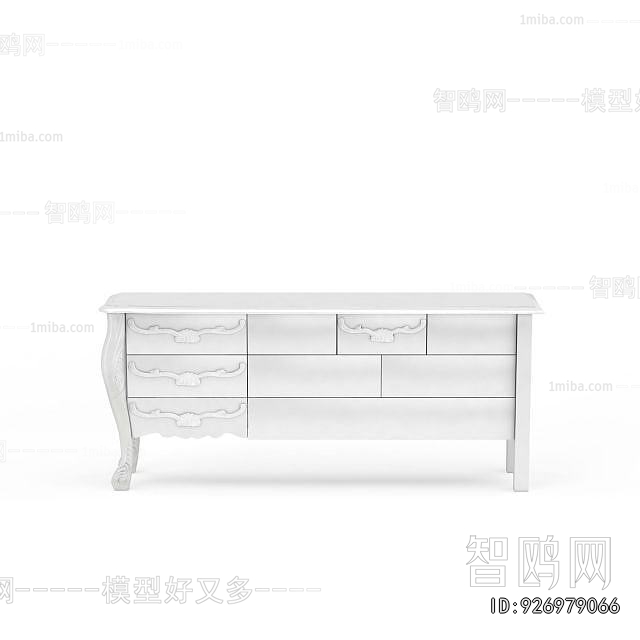 European Style Side Cabinet