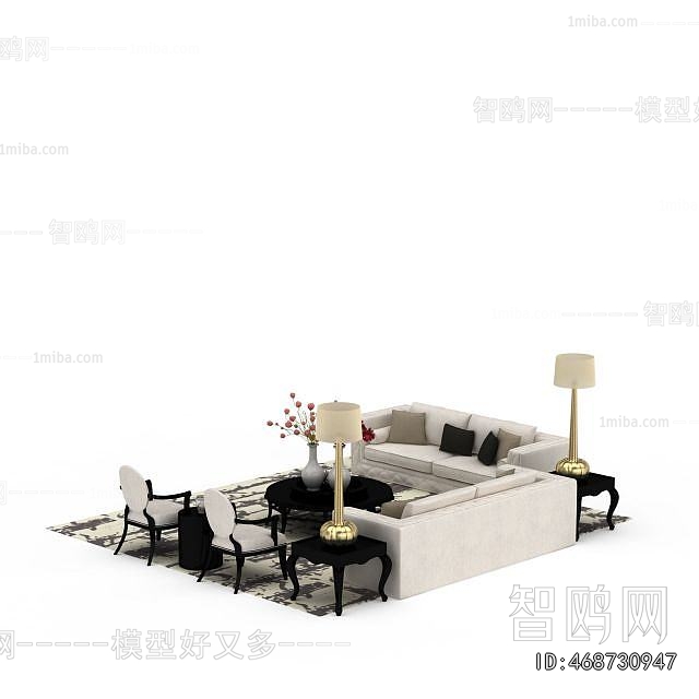 European Style Sofa Combination