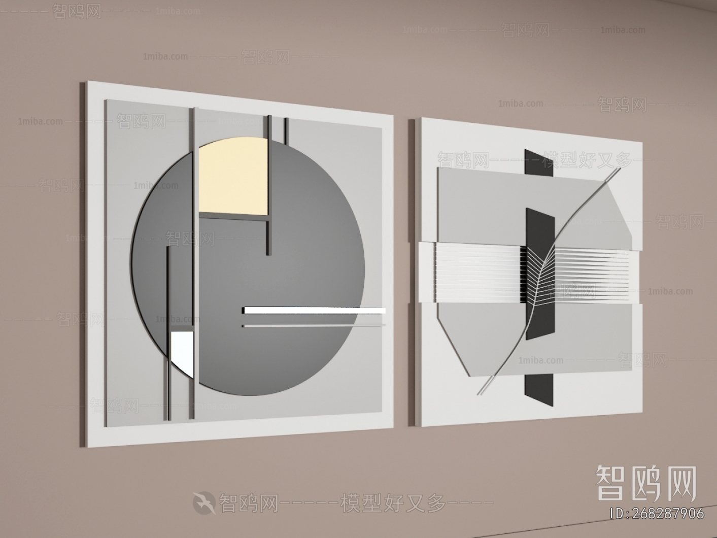 Modern Three-dimensional Physical Painting