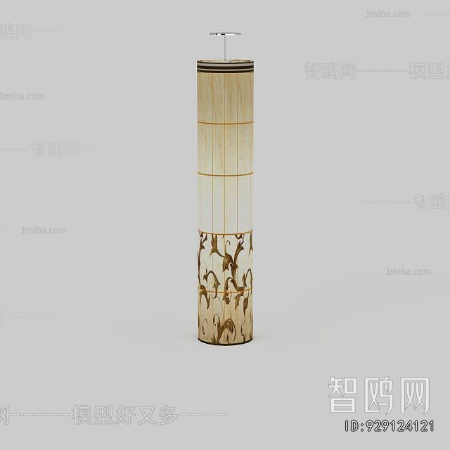 New Chinese Style Floor Lamp