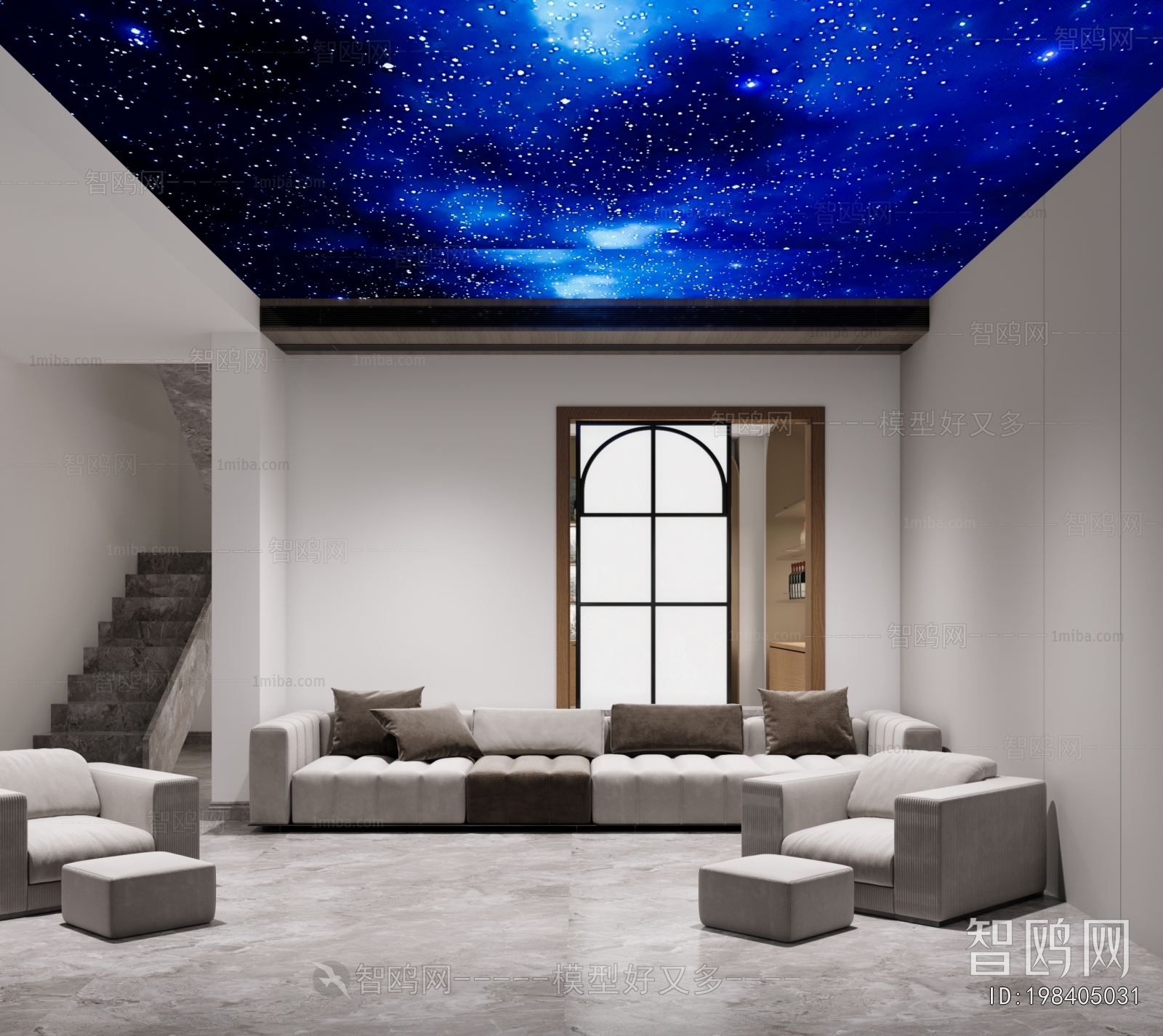 Modern Audiovisual Room