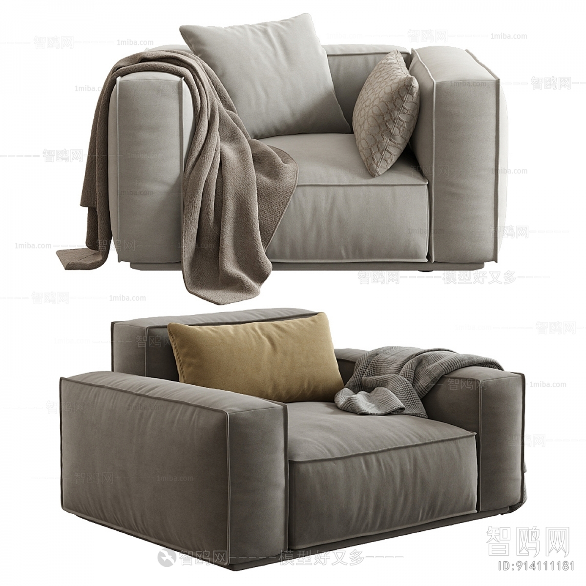 Modern Single Sofa