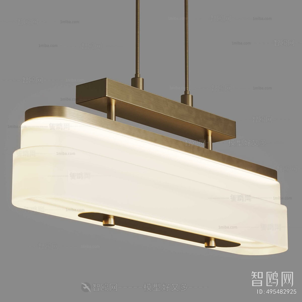 Modern Long Chandelier