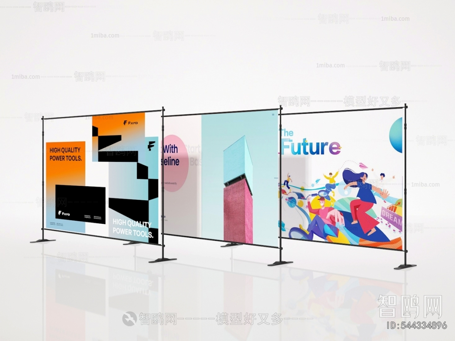 Modern Guide Board/bulletin Board