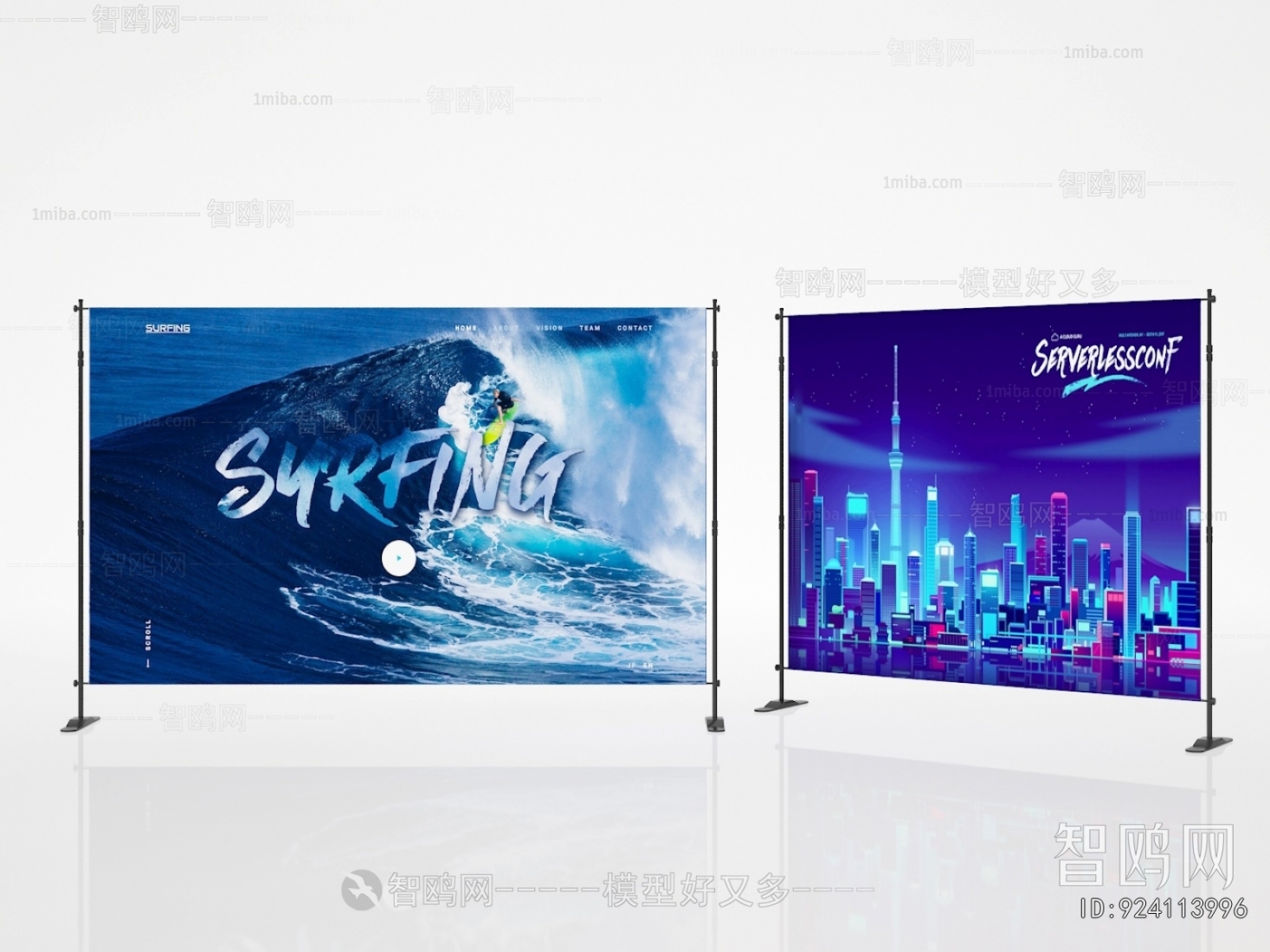 Modern Guide Board/bulletin Board