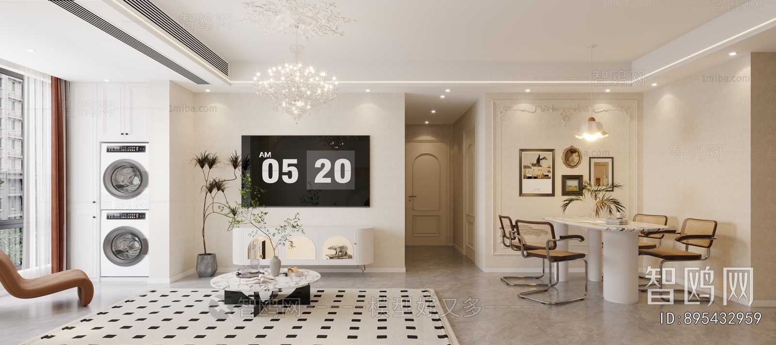 French Style A Living Room