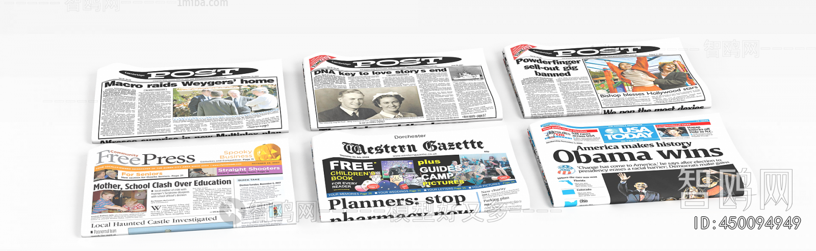 Modern Magazines/Newspapers