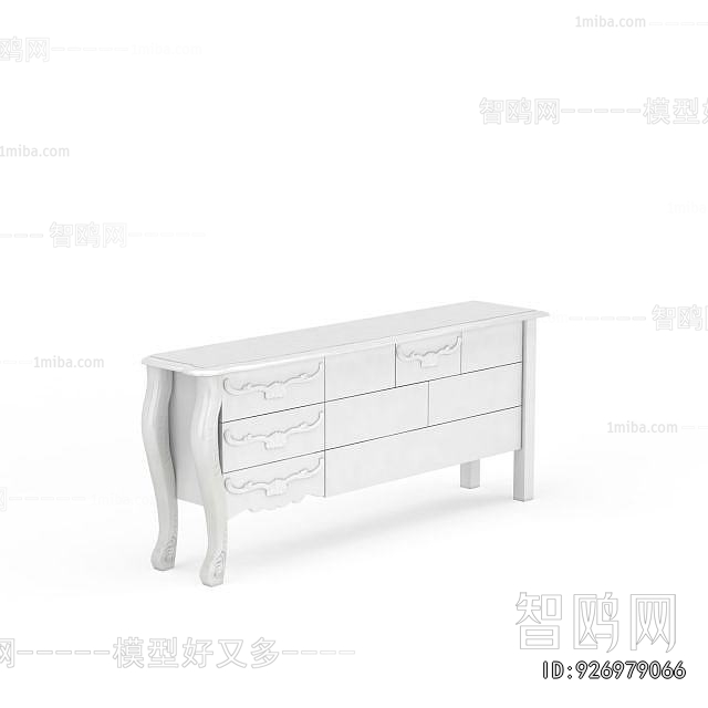 European Style Side Cabinet