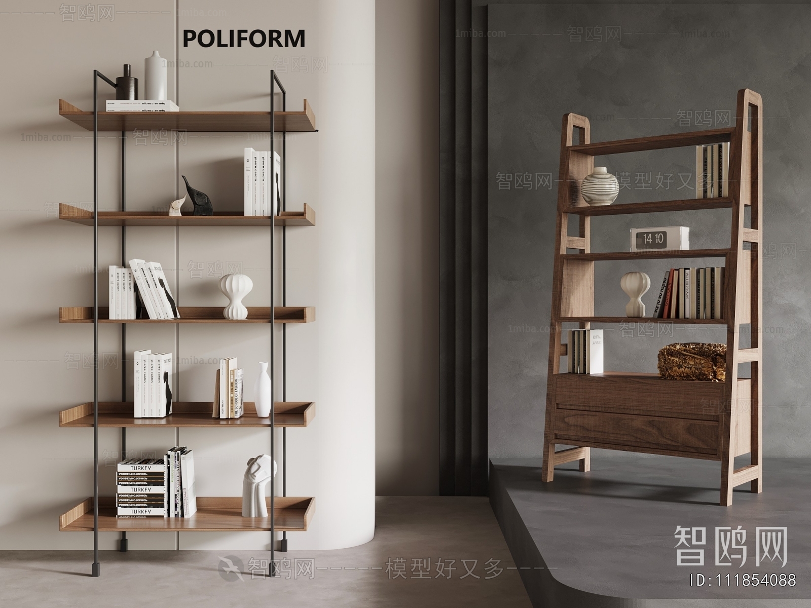 Modern Bookshelf