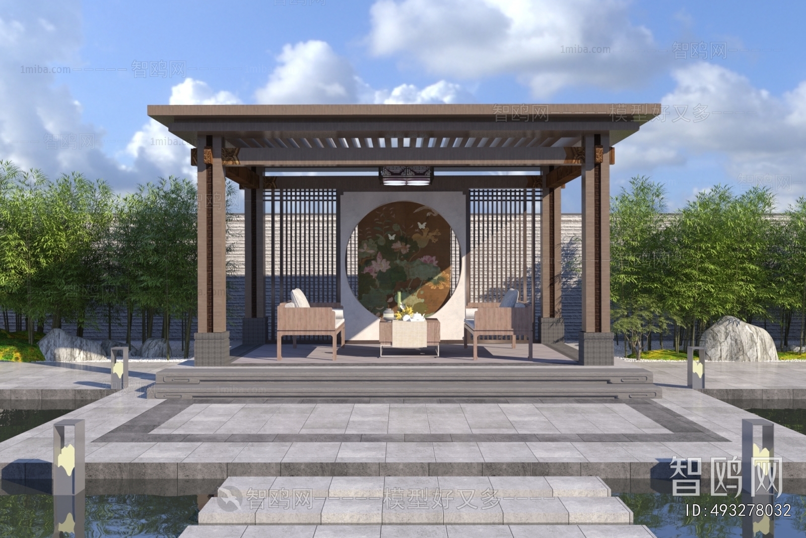 New Chinese Style Pavilion
