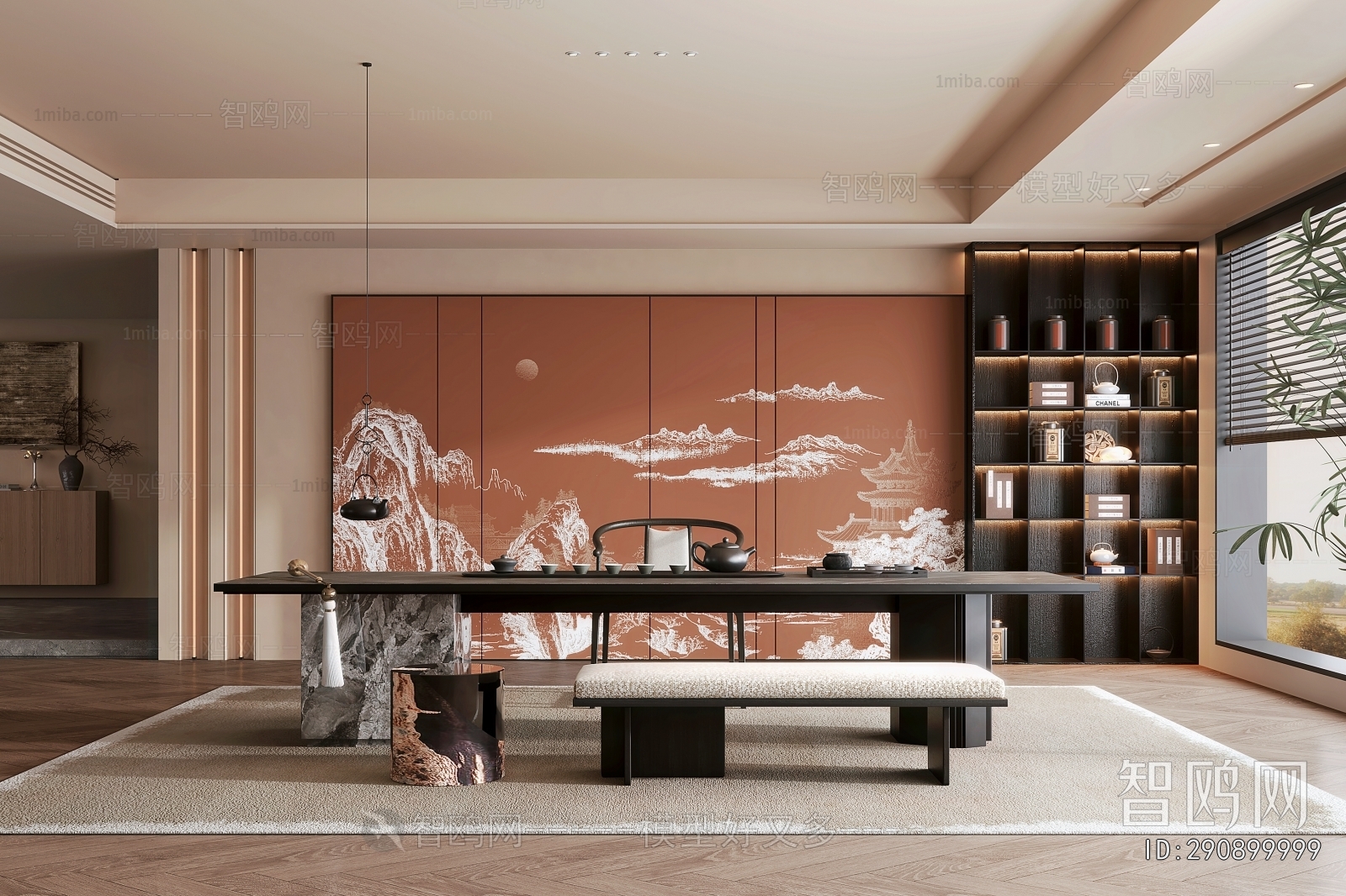 New Chinese Style Tea House