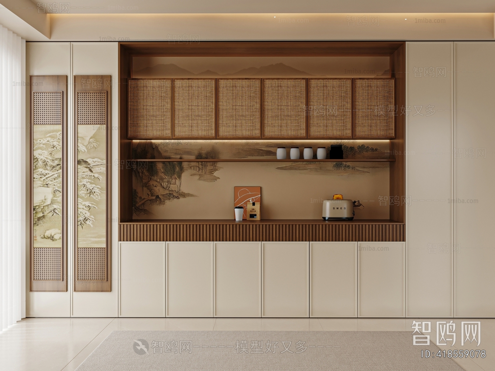 New Chinese Style Sideboard