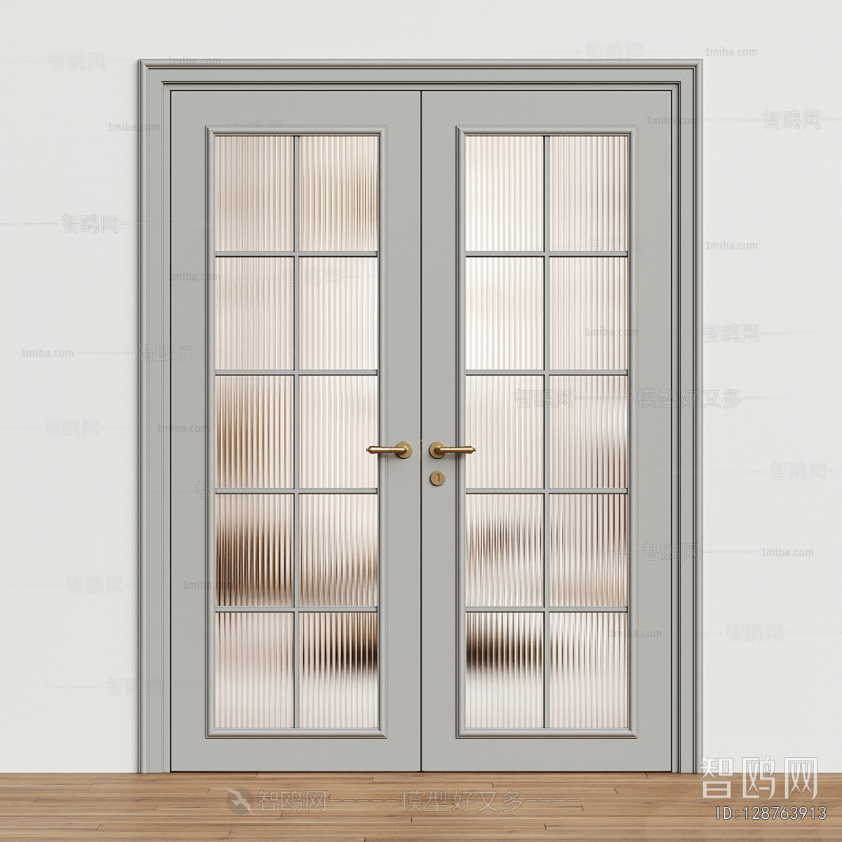 Modern Double Door