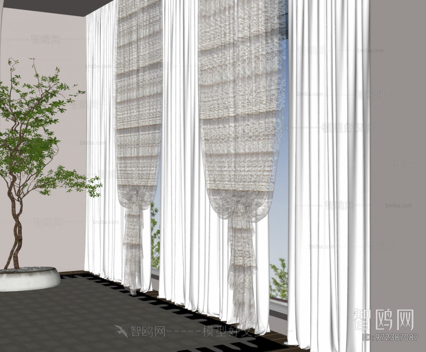 French Style The Curtain