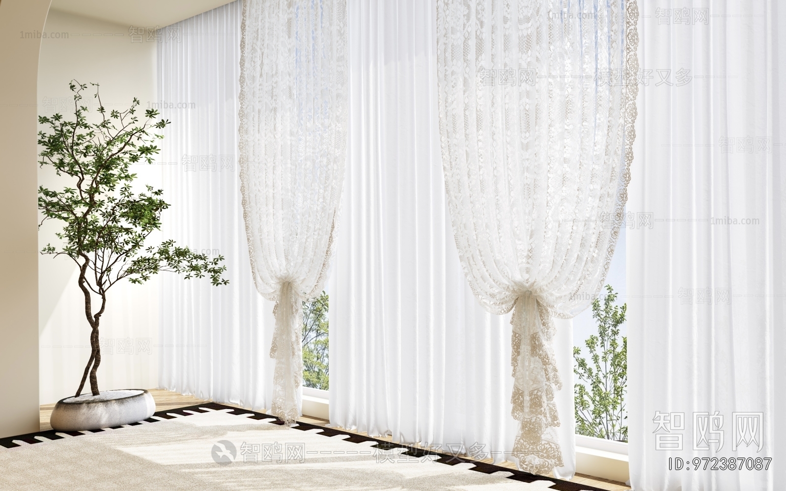 French Style The Curtain