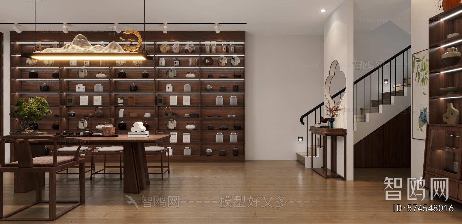 New Chinese Style Teahouse Tea House