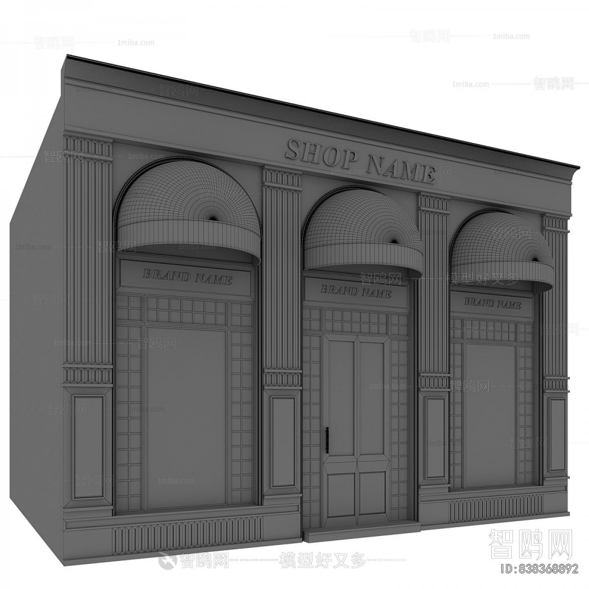 French Style Facade Element