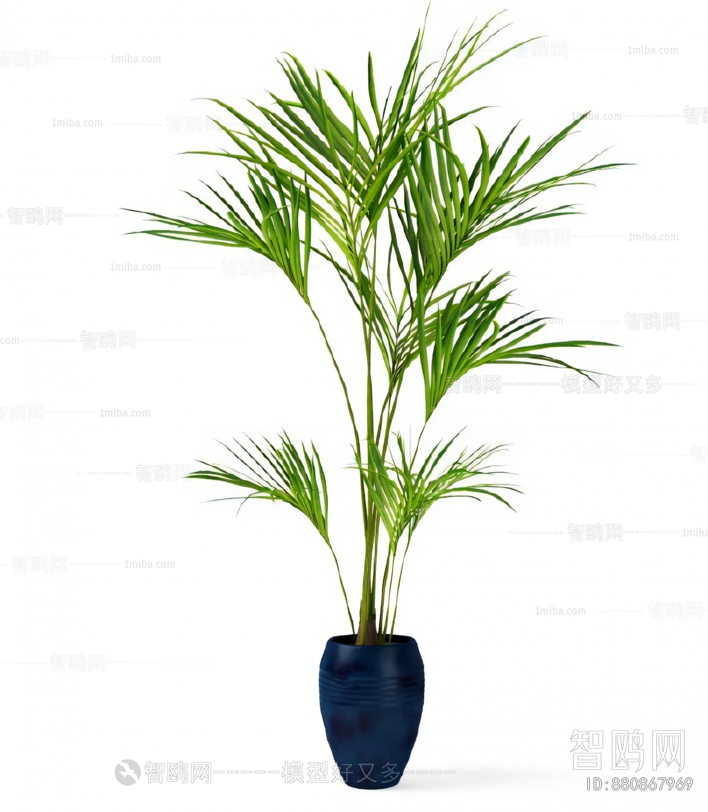 Modern Ground Green Plant Potted Plants