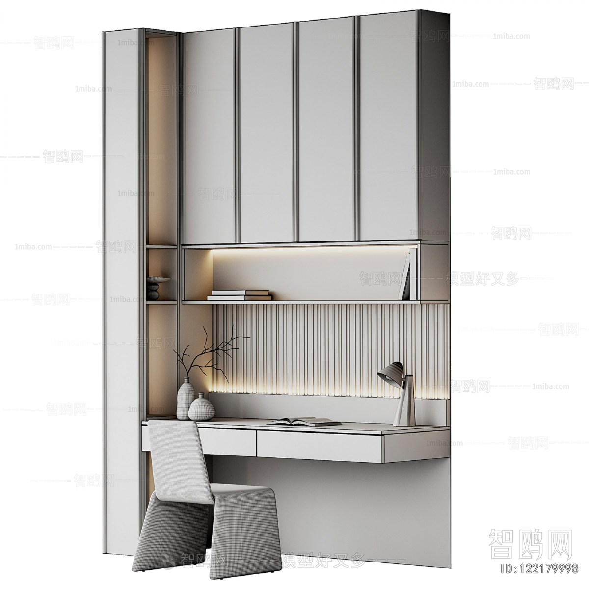 Modern Computer Desk And Chair