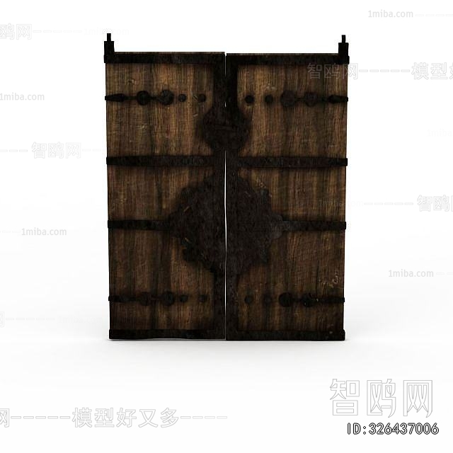 Chinese Style Double Door