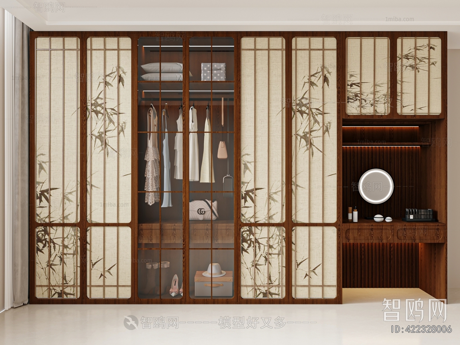 New Chinese Style The Wardrobe