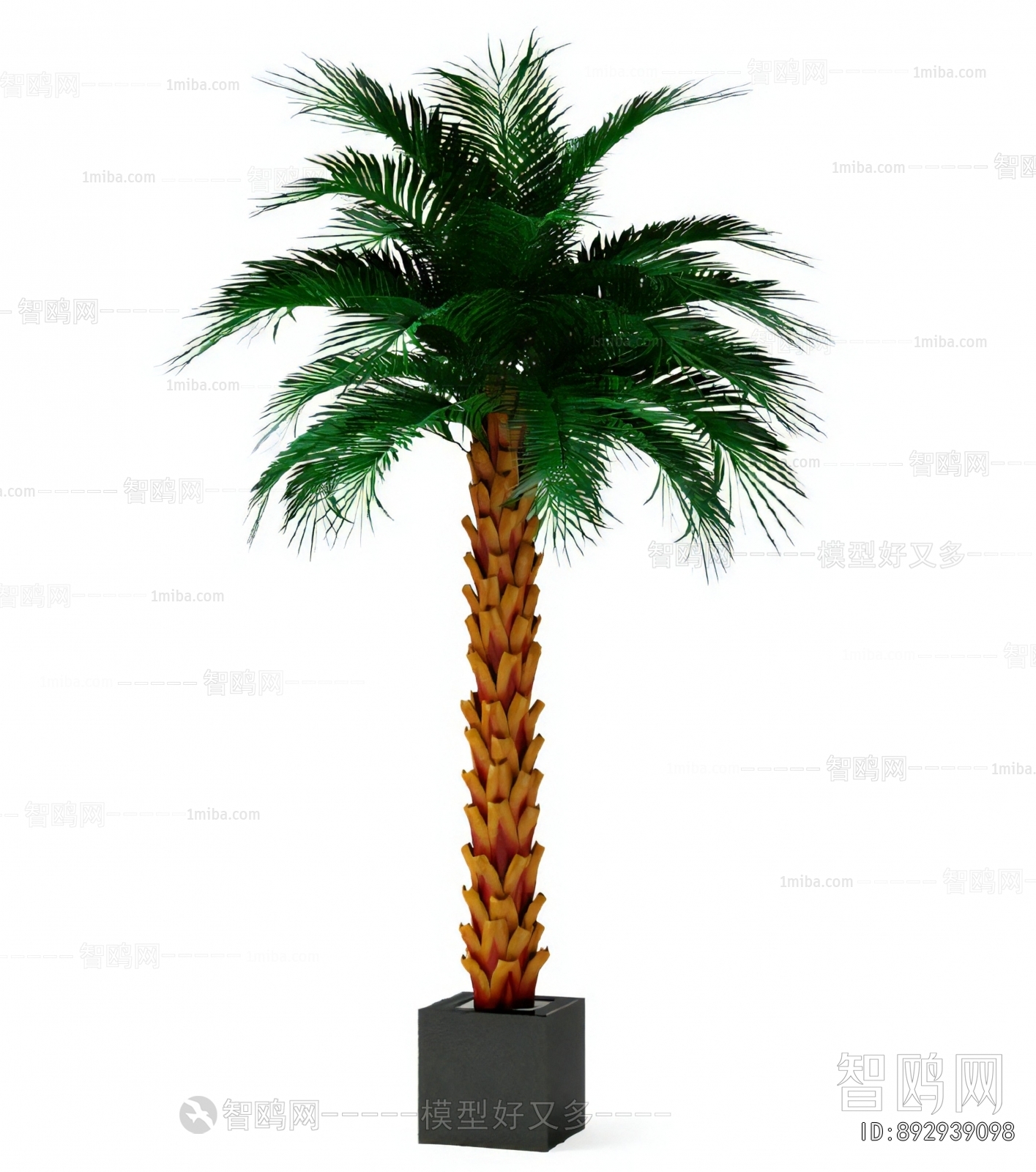 Modern Ground Green Plant Potted Plants