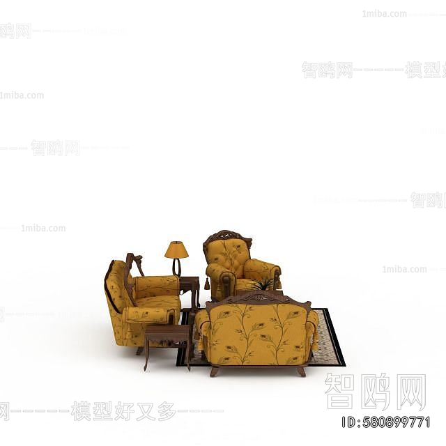 European Style Sofa Combination