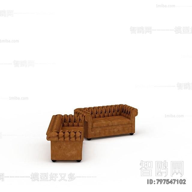 European Style A Sofa For Two