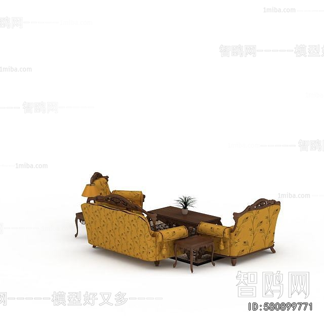 European Style Sofa Combination