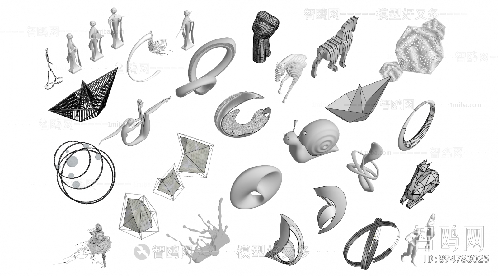 Modern Sculpture Sketch