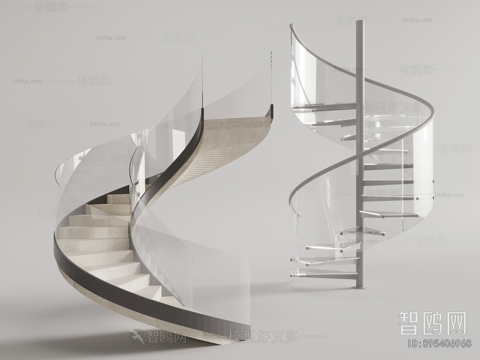 Modern Rotating Staircase