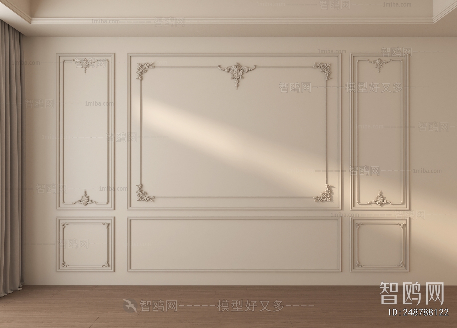 French Style TV Wall