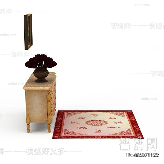 European Style Side Cabinet