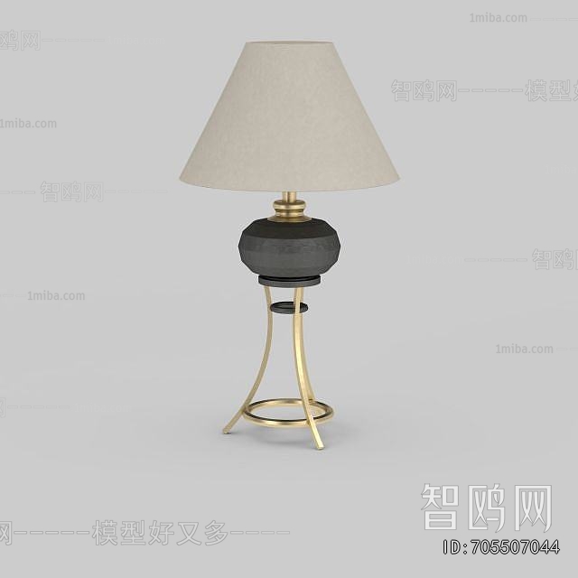 Simple European Style Table Lamp