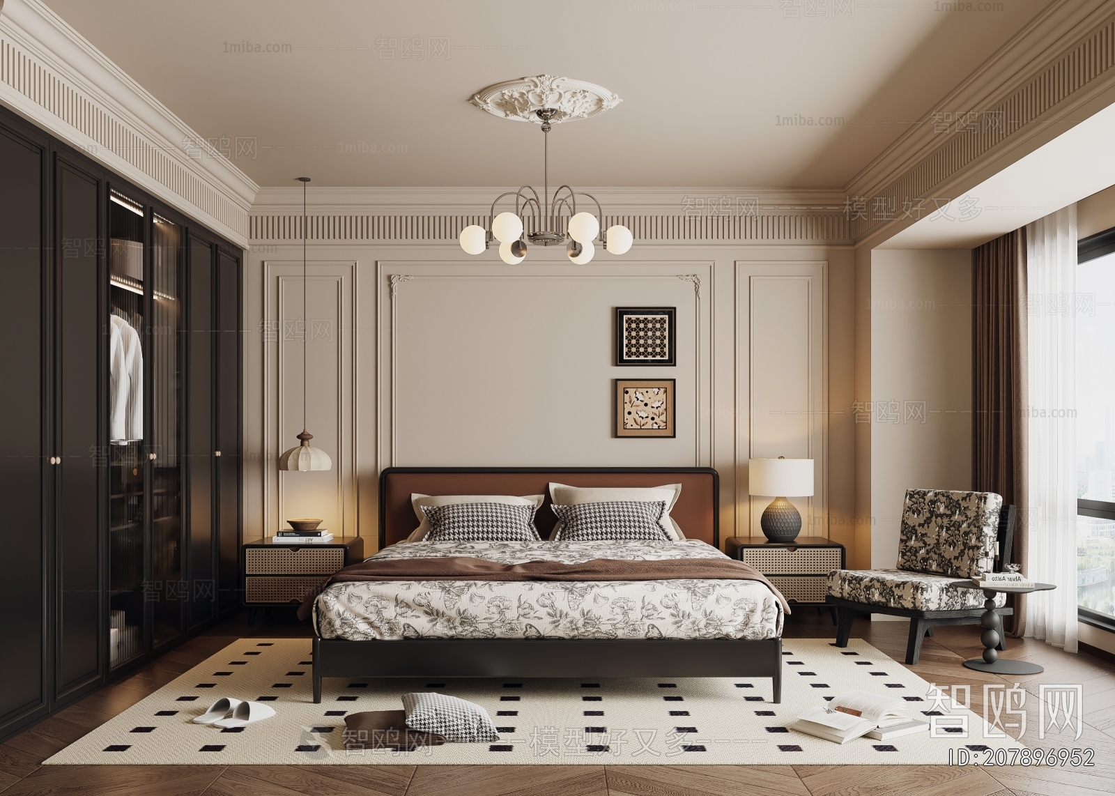 French Style Bedroom