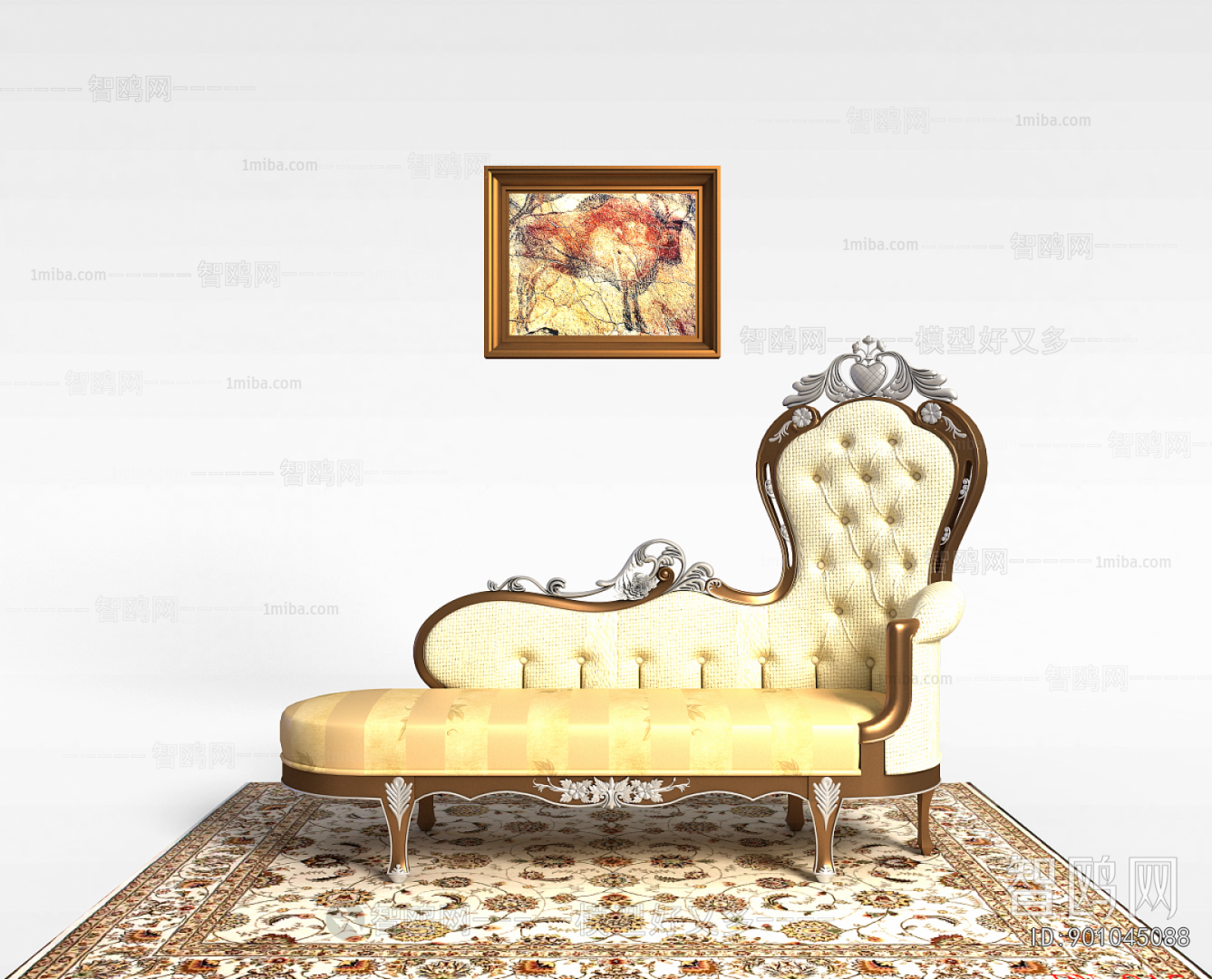 European Style Noble Concubine Chair