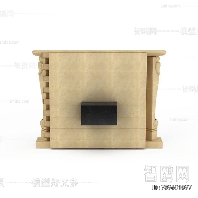 European Style Fireplace