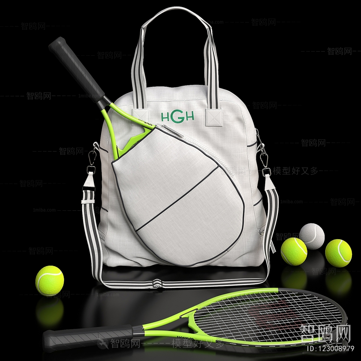 Modern Backpack And Backpack