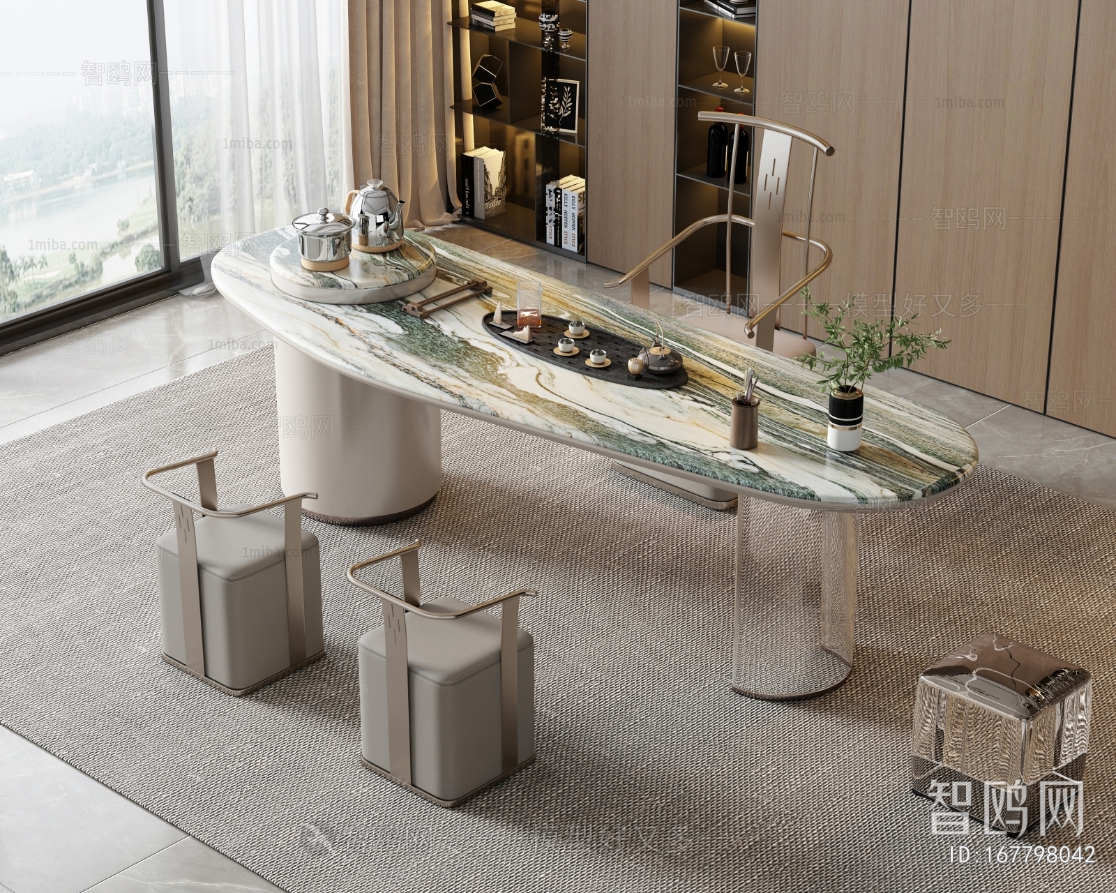 Modern Tea Tables And Chairs