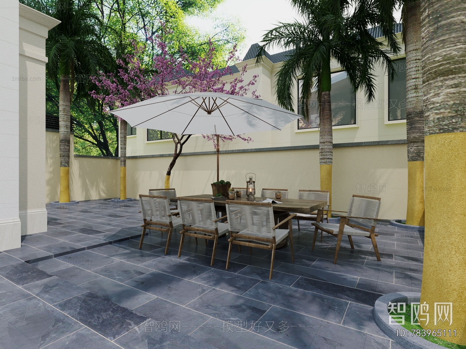 Modern Courtyard/landscape