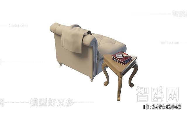 European Style Single Sofa