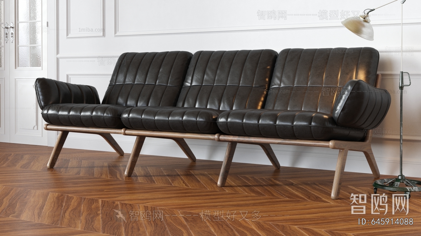 Modern Three-seat Sofa