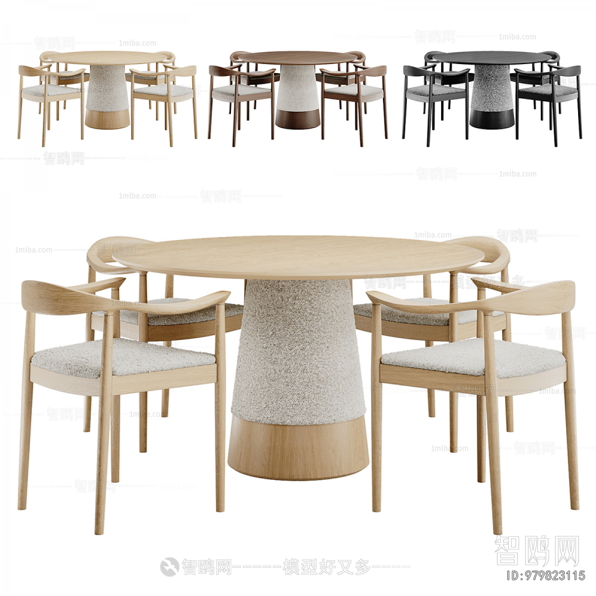 Nordic Style Dining Table And Chairs