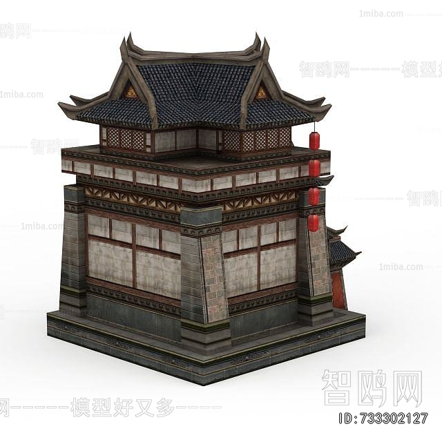 Chinese Style Ancient Architectural Buildings