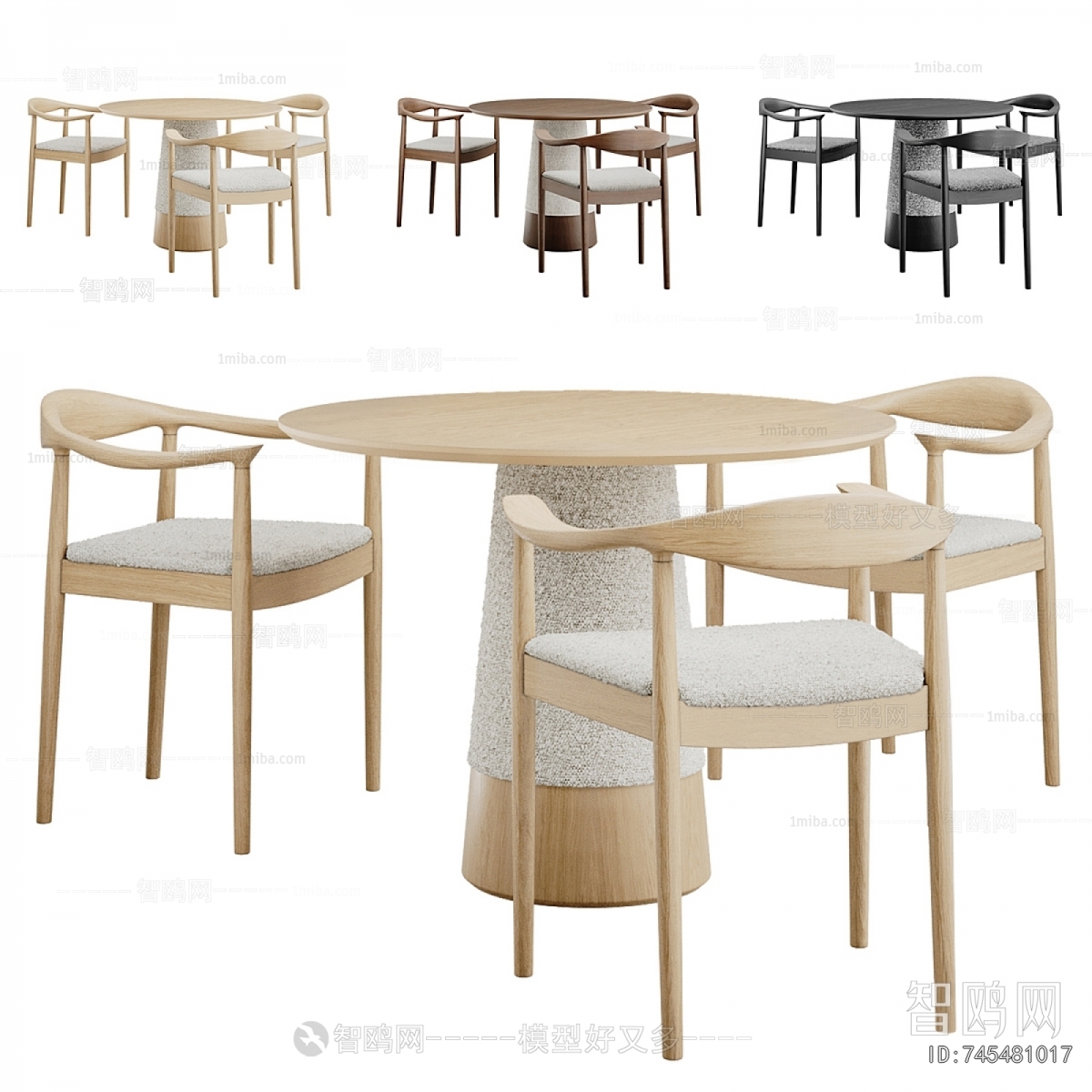 Nordic Style Dining Table And Chairs