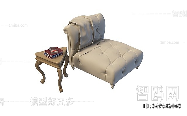 European Style Single Sofa