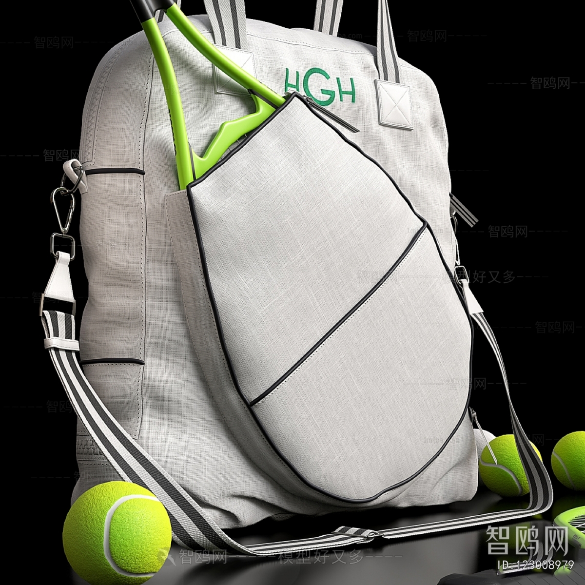 Modern Backpack And Backpack