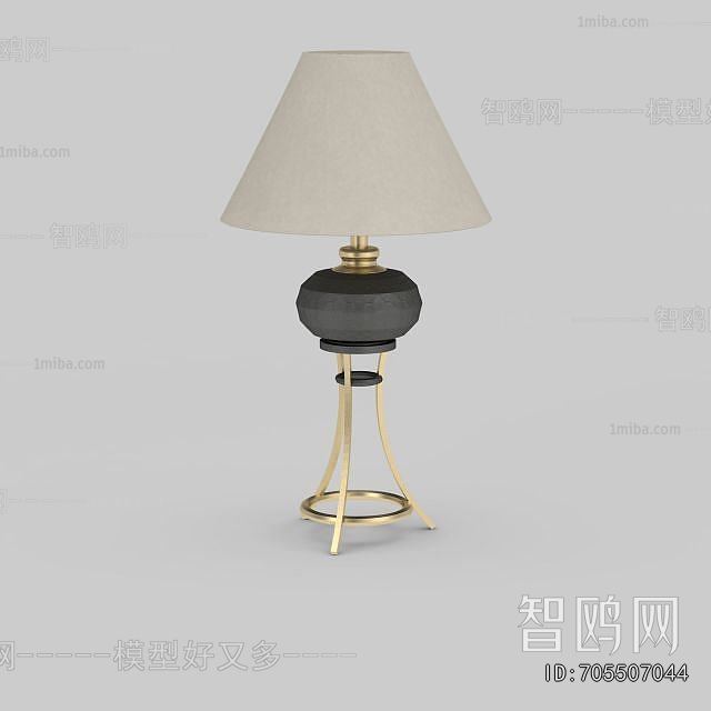 Simple European Style Table Lamp